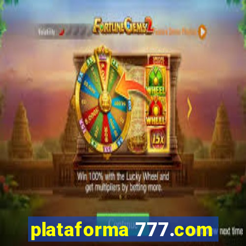 plataforma 777.com